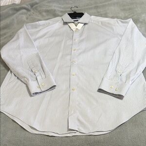 Calvin Klein Classic Striped Dress Shirt::NWOT